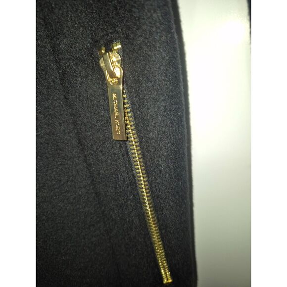 MICHAEL Michael Kors Blended Wool Jacket Coat Size XS Black - Picture 6 of 11